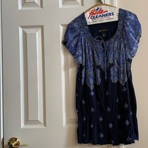 Navy Blouse